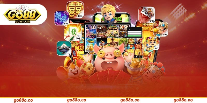 Kho slot game tại GO88 luôn có biểu tượng Jackpot