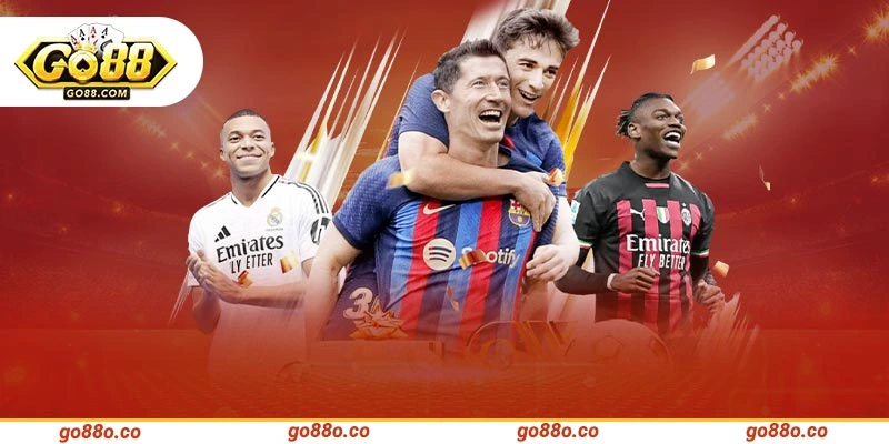 Mỗi trận đấu đều có ít nhất 10 loại kèo cược khác nhau để người chơi lựa chọn tại GO88