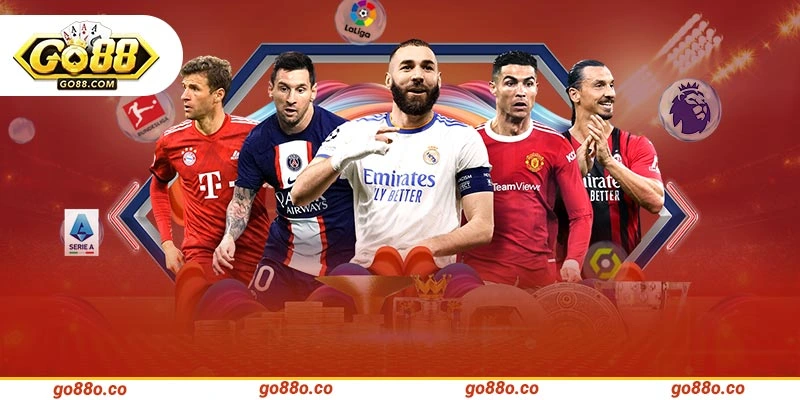 Bảng tỷ lệ kèo GO88 có thể lọc theo giải đấu